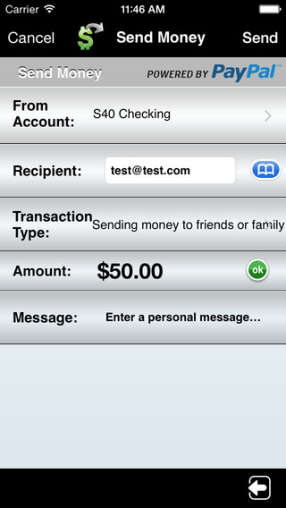 Alliant Credit Union Mobile Banking - Transfers